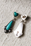 Turquoise Heart Drops