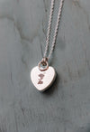 Sweet Turquoise Heart Necklace