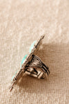 Big ol' Turquoise Ring 7.5