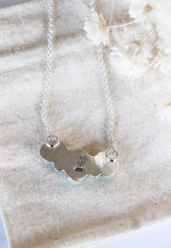 Turquoise Teardrop Necklace