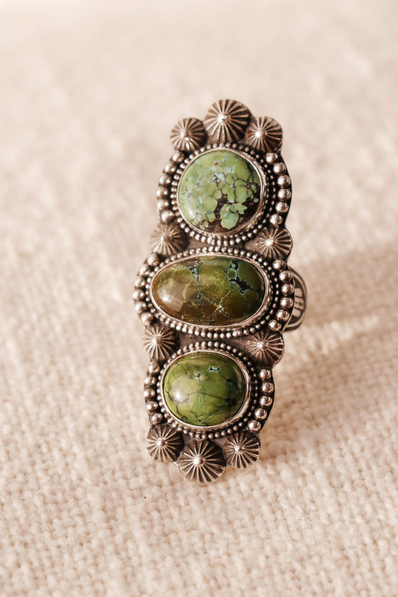 Big ol' Turquoise Ring 10.5