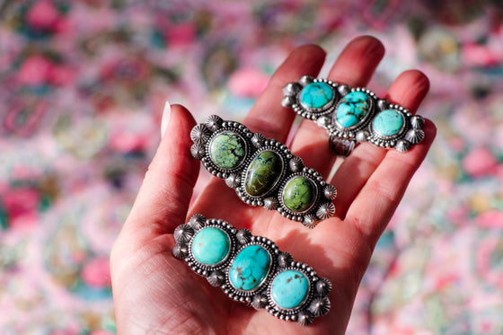 Big ol' Turquoise Ring 7.5