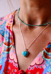 Sweet Turquoise Heart Necklace