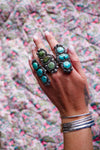 Big ol' Turquoise Ring 12.5