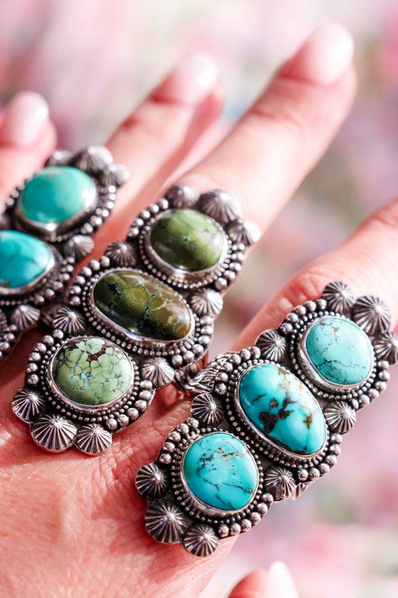 Big ol' Turquoise Ring 12.5