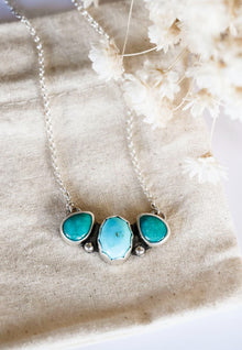  Turquoise Teardrop Necklace