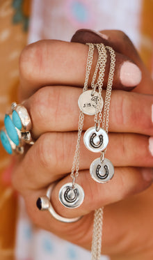  Mini Lucky Horseshoe Necklace