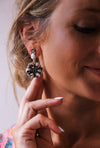 White Buffalo Blossom Earrings