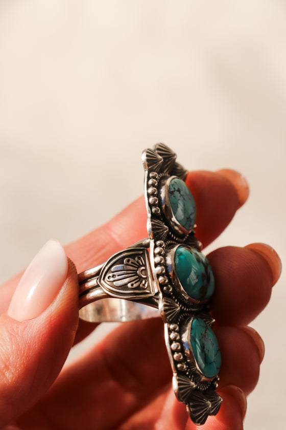 Big ol' Turquoise Ring 12.5