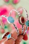 Mexican Fire Opal Cuff