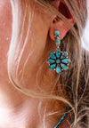 Turquoise Blossom Earrings