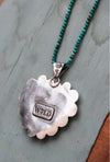 Turquoise Statement Heart Necklace