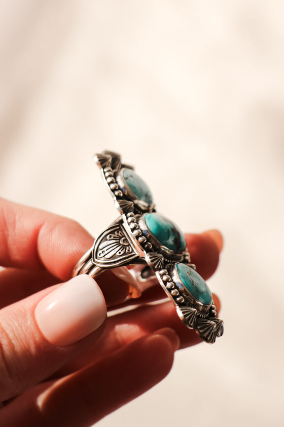 Big ol' Turquoise Ring 12.5