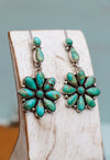 Turquoise Blossom Earrings
