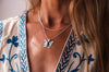 Turquoise Butterfly Necklace